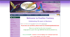 Desktop Screenshot of featherfantasy.com